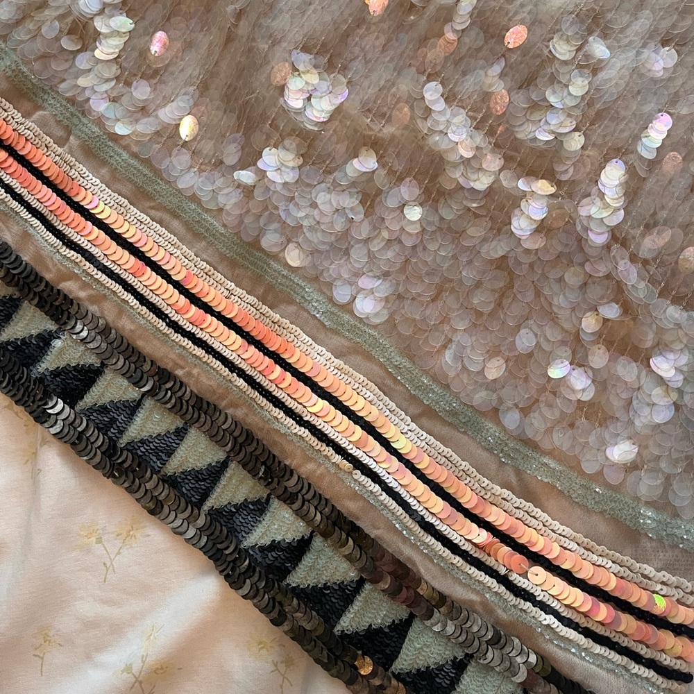 AllSaints Spitalfields Bohemian Sequin mini dress - Picture 5 of 9